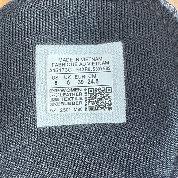 ⭐Converse Chuck Taylor All Star Platform Western Chain Sz 8 Womens Shoes A15473C - Picture 13 of 13